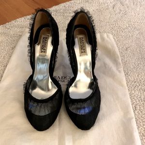 Badgley Mischka Black Heels 8.5